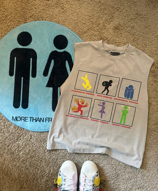 Personality Sleeveless Tee