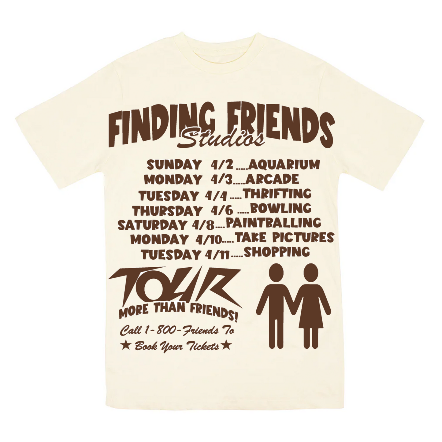 Finding A Friend Tour Tee